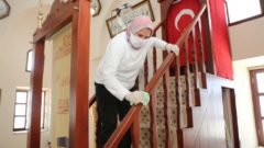 Bodrum Belediyesi Camileri Dezenfekte Etti