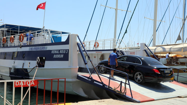 Bodrum-Datça Feribot Seferleri Arttırıldı