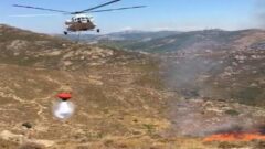 Bodrum’da 3 Hektar Makilik Yandı