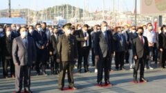 Bodrum 10 Kasım’da Atatürk’ü Andı