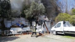 Bodrum Belediyesi Evi Yangından Zarar Gören Vatandaşı Yalnız Bırakmadı