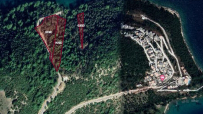Bodrum parsel parsel satılıyor